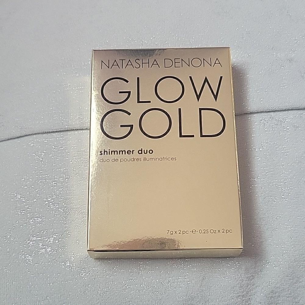 Natasha Denona glow gold shimmer duo